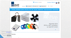 Desktop Screenshot of mave.si