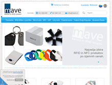 Tablet Screenshot of mave.si